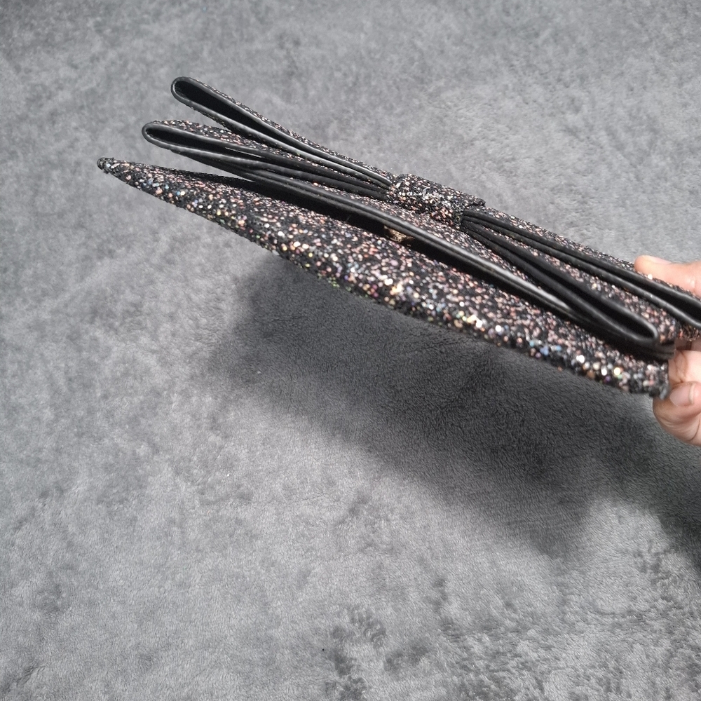 Sparkling Black Evening Clutch - Picture 12 of 13
